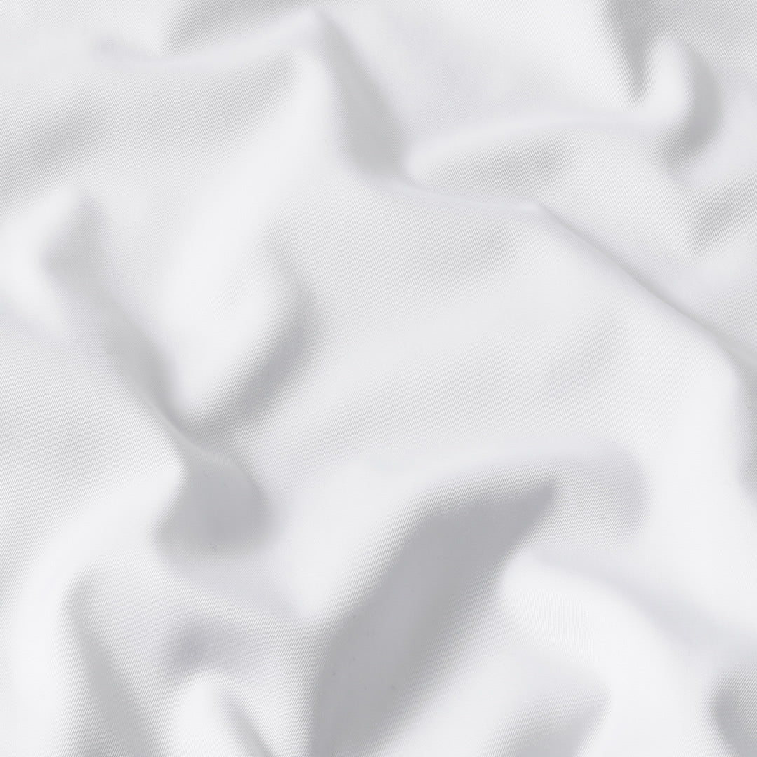 White Twill non-iron
