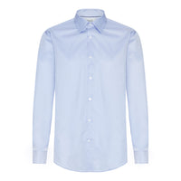 Light Blue Twill non-iron
