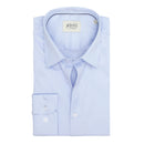 Light Blue Twill non-iron