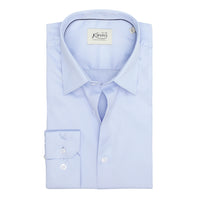 Light Blue Twill non-iron