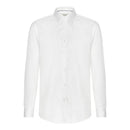 White Twill non-iron
