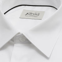 White Twill non-iron