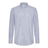 Blue Striped Mayfair easy-iron