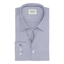 Blue Striped Mayfair easy-iron