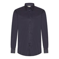 Dark Blue Twill non-iron